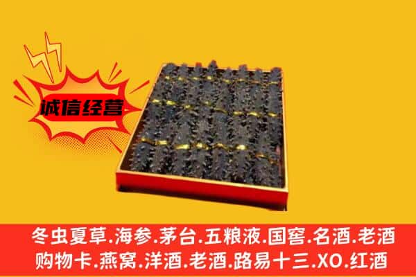 长春市回收海参